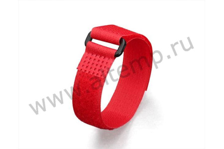 Стяжки велькро КСВ-П 20*300 (Кр) (Fortisflex)