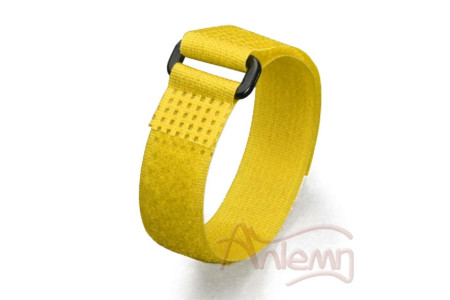 Стяжка-велькро КСВ-П 20х450 зел (Fortisflex) (В упаковке 10 шт)